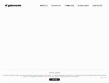 Tablet Screenshot of elgatonauta.com